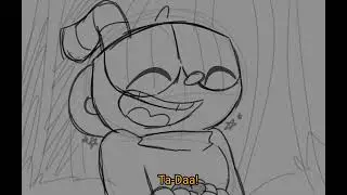 Sweet Buttons Chase [Storyboard ver.] // From Candy Isle (mine) #thecupheadshow #cupheadandmugman
