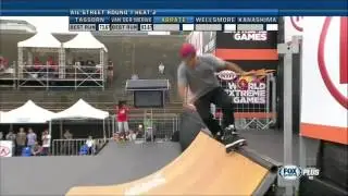 KIA X Games 2013 Aggressive Inline Street Round1 Heat2