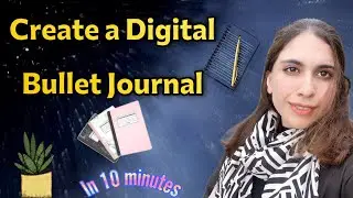 create digital bullet journal 2023_2024 easily on canva in 10 minutes| Sell on Etsy