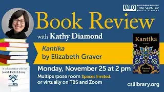 Book Review with Kathy Diamond: Kantika by Elisabeth Graver
