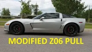 Modified Corvette Z06 pull