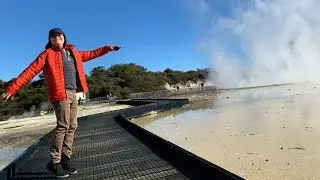 Series: travel changes you for better: Waiotapu Thermal Wonderland. Rotorua. New Zealand