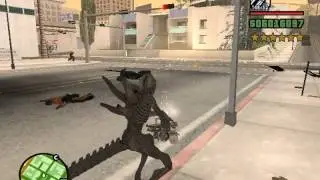 GTA SA. Инопланетное вторжение в Лос Сантос