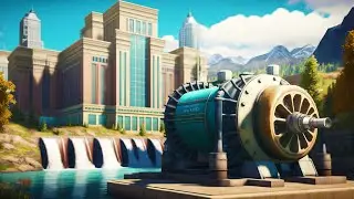 Cities Skylines 2 Million m3 Capacity Sewage and Water Plant Build