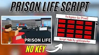 [BEST⭐] Prison Life Fe Script | Working with Luna |