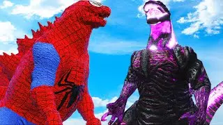 SPIDER GODZILLA VS SHIN GODZILLA - MONSTER BATTLE