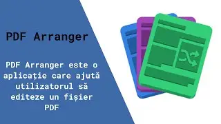 Editor de fișiere PDF - PDF Arranger