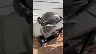 Dopo 16 mesi il bbq Weber elettrico vuole cuocere qualcosa
