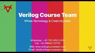 CHECK OUT VERILOG COURSE TEAM WEBSITE NEW REFRESHED LOOK