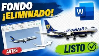 🔷 Como QUITAR el FONDO de una IMAGEN en WORD 🔷 RECORTAR una Imagen en Word