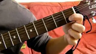 D7 (D Seven) Guitar Chord Demonstration