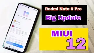 Redmi Note 9 Pro MIUI 12 (12.0.1.0) New Update Full Review || Redmi Note 9 Pro MIUI 12 Update