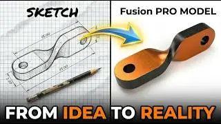 Fusion 360 From Zero | Beginner Step-by-Step Modeling Loft Tutorial #19