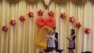 Песня про химию, хотя химичка не удосужилась явиться !