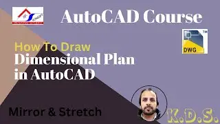 How To Draw Dimensional Plan in  AutoCAD🚀 |  Dimensional plan👌