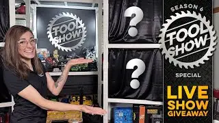 LIVE Tool Show Double Shelf Power Tool Giveaway Event! Join the Chat and maybe win something!