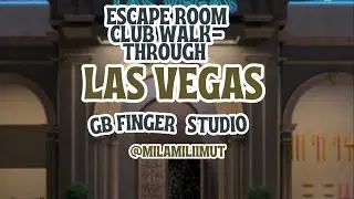 Escape Room Club Walk-through Las Vegas GB Finger Studio