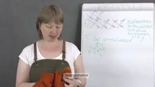 Multidirectional layout of wool
