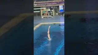 This inward dive went well today!