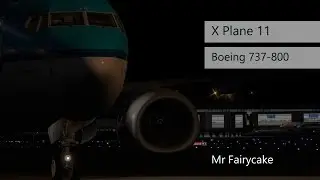 X Plane 11 | 737-800 | default aircraft