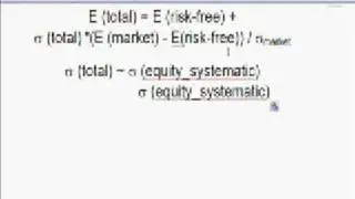 Capital Asset Pricing Model