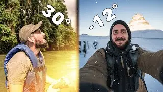 ⚠️Paso de 30 a  -12 grados explorando Islandia🥶 y Costa Rica🥵