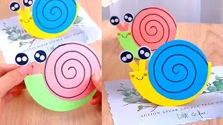 Make a STUNNING Paper SNAIL in Minutes, Not Hours!