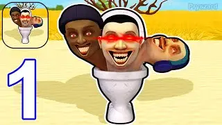 Skibidi Toilet Survival Master - Gameplay Walkthrough Part 1 Skibidi Toilet vs Cameraman (Android)
