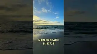 Naples Beach  #florida #beach #naplesfl #travel #naples #sunset #naplesbeach