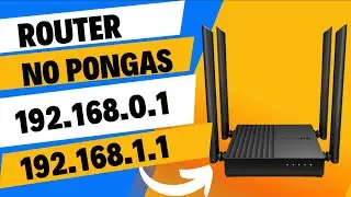 COMO ACCEDER A LA CONFIGURACION DEL ROUTER SIN PONER LA IP
