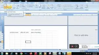 EXCEL VIEW TYPES IN MS EXCEL