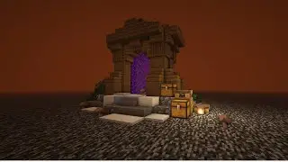 Minecraft Timelapse - Nether Portal Transformation