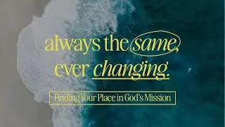 October 5 & 6 Weekend Service