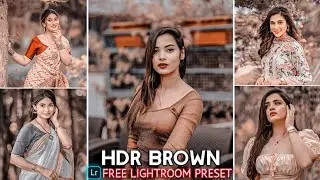 HDR Brown Tone Lightroom Preset | Lightroom Preset Free DNG & XMP Download | lightroom presets 2023