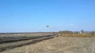 Ил-76ТД на посадке в Уфе