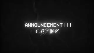 IMPORTANT ANNOUNCEMENT!!!