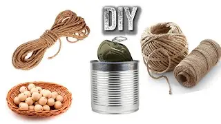 Trash to treasure / RECYCLED CRAFTS /How to Upcycle Tin Cans With These Unique Upcycle Ideas
