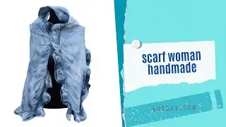 Scarf for women #scarf #felt #felting #silkscarf #шалове #плъстене #валяние #направисисам