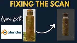 Fixing The Photogrammetric Scan Using Blender (Fast Forwarded)