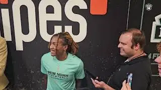NY Liberty vs Wings 8/22/24 Postgame Media Scrum with Jonquel Jones & Jaylyn Sherrod