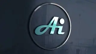 How to make mockup LOgO in pc // in laptop //  in illstator // 2 word logo //easy way // best logo