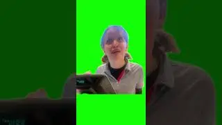 Green Screen No Chick-fil-ASauce Girl Meme #mems #usa #losangeles #california #hollywood #chickfila