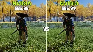 Nvidia Drivers (555.85 vs 555.99) Test in 5 Games RTX 3060Ti
