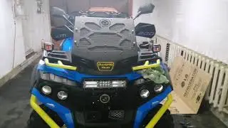 RM 800 DUO radiator extension installation.