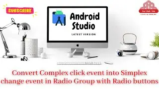 Convert Complex click event into Simplex change event in Radio Group with Radio buttons