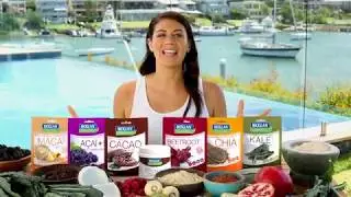Bioglan Superfoods range TV commercial with Stephanie Rice
