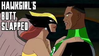 Hawkgirl's BUTT Slapping