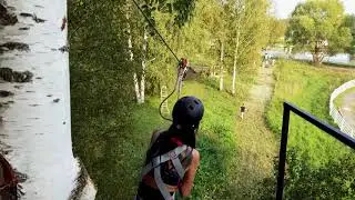 Промо видео для веревочного парка Березка