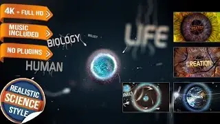 Science Physics Biology Opener | After Effects Template | Openers