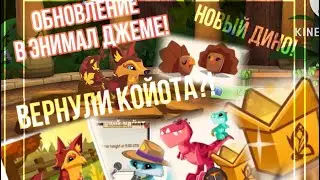 Обновление в ANIMAL JAM! Вернули КОЙОТА, новый ДИНО и обновления СТАИ - обзор ❤️